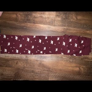 Fleece Lined Polar Bear Leggings